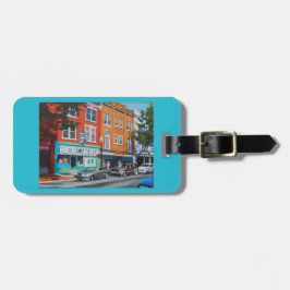 Para Maletas Etiqueta del equipaje con la barra de registro