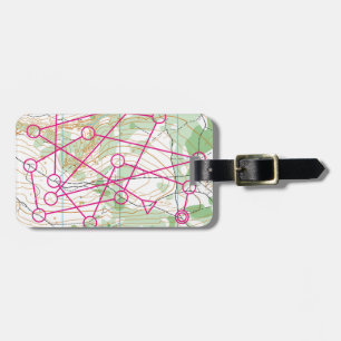 Para Maletas Etiqueta del equipaje - curso orienteering