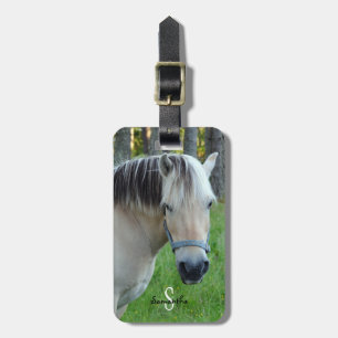 Para Maletas Etiqueta del equipaje de caballo