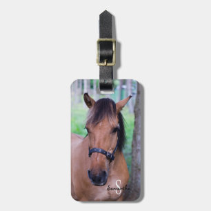 Para Maletas Etiqueta del equipaje de caballo