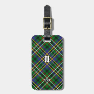Para Maletas Etiqueta del equipaje de Clan Scott Green Tartan