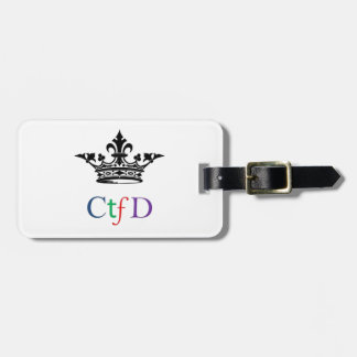 Para Maletas Etiqueta del equipaje de CTFD