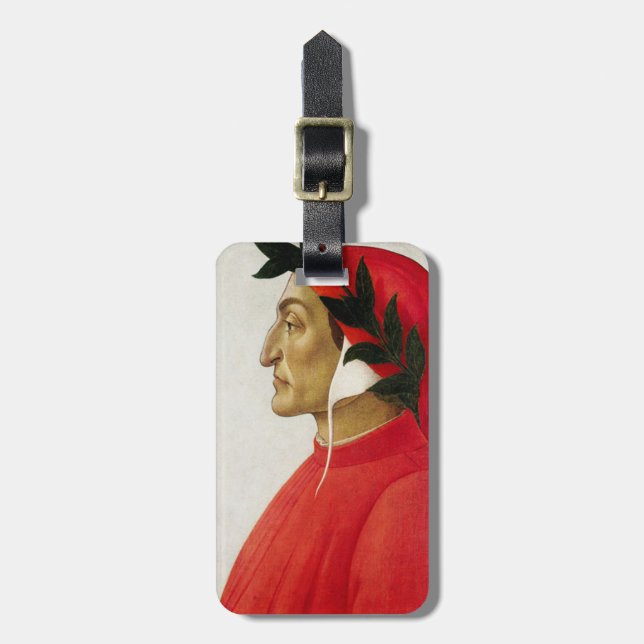 Para Maletas Etiqueta del equipaje de Dante (Frente Vertical)