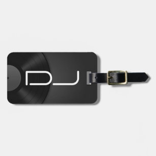 Para Maletas Etiqueta del equipaje de DJ