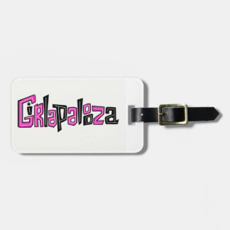 Para Maletas Etiqueta del equipaje de Girlapalooza