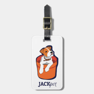 Para Maletas Etiqueta del equipaje de Jack Russell Terrier del