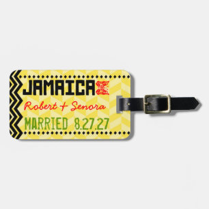 Para Maletas Etiqueta del equipaje de JAMAICA