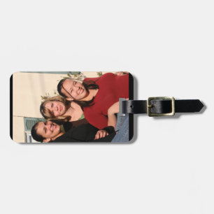 Para Maletas Etiqueta del equipaje de la foto con la correa de