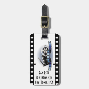 Para Maletas Etiqueta del equipaje de la tira de la película