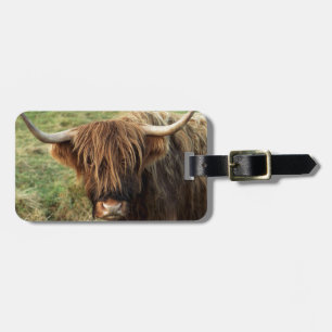 Para Maletas Etiqueta del equipaje de la vaca de la montaña
