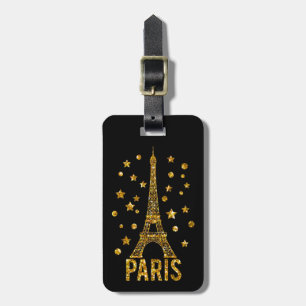 Para Maletas Etiqueta del equipaje de París de la torre Eiffel