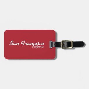 Para Maletas Etiqueta del equipaje de San Francisco, California
