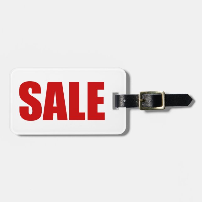 PARA MALETAS ETIQUETA DEL EQUIPAJE DE VENTA (Frente Horizontal)
