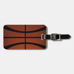 Para Maletas Etiqueta del equipaje del baloncesto