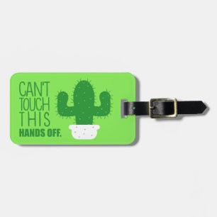Para Maletas Etiqueta del equipaje del cactus