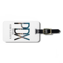 Etiqueta del equipaje del código del aeropuerto de