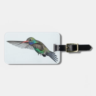 Para Maletas Etiqueta del equipaje del colibrí