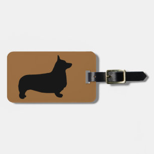 Para Maletas Etiqueta del equipaje del Corgi Galés del Pembroke