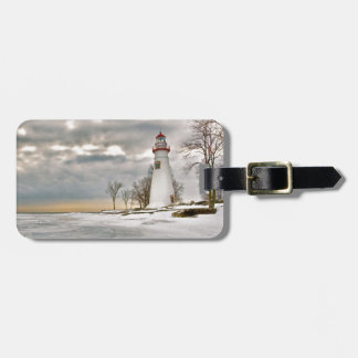 Para Maletas Etiqueta del equipaje del faro de Marblehead