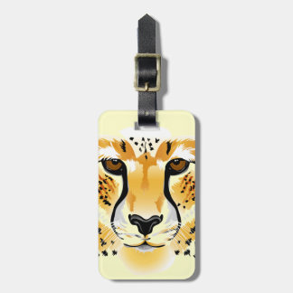 Para Maletas Etiqueta del equipaje del guepardo