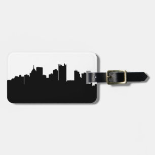 Para Maletas Etiqueta del equipaje del horizonte de Pittsburgh