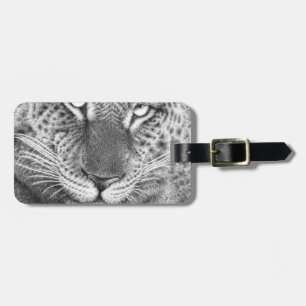 Para Maletas Etiqueta del equipaje del leopardo