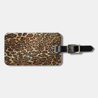 Para Maletas Etiqueta del equipaje del leopardo