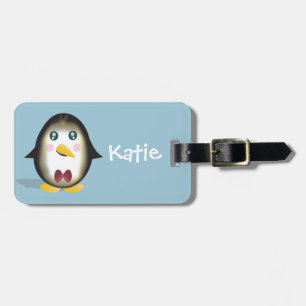 Para Maletas Etiqueta del equipaje del pingüino de Chillin