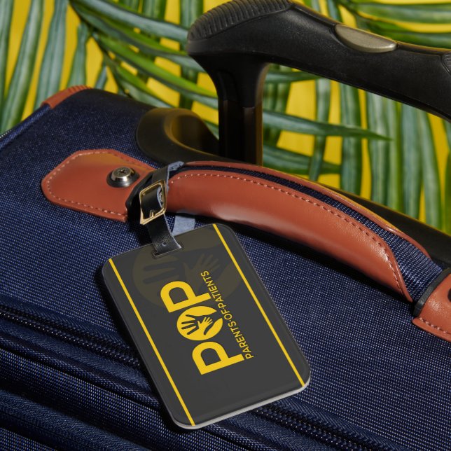 Para Maletas Etiqueta del equipaje del POP (Anverso In situ 1)