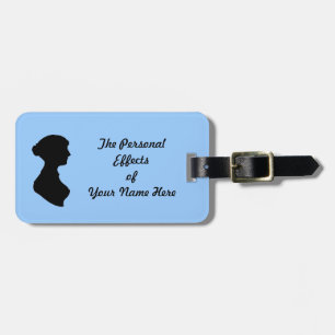 Para Maletas Etiqueta del equipaje del Victorian de Jane Austen