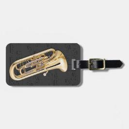 Para Maletas Etiqueta del equipaje - Euphonium - elija el color
