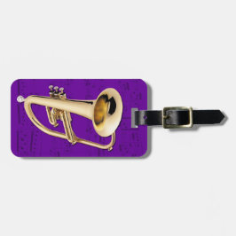 Para Maletas Etiqueta del equipaje - Flugelhorn - elija el