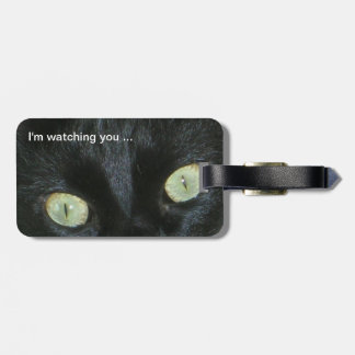 Para Maletas Etiqueta del equipaje - Mirando los ojos del gato