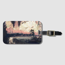 Para Maletas Etiqueta del equipaje - mundo en mis ojos por