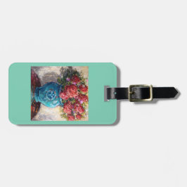 Para Maletas Etiqueta del equipaje o del monedero con el ramo