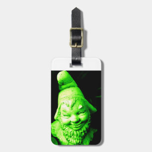 Para Maletas Etiqueta del leprechaun verde