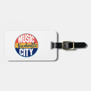 Para Maletas Etiqueta del vintage de Nashville