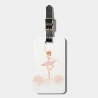 Para Maletas Etiqueta hermosa del equipaje de la bailarina