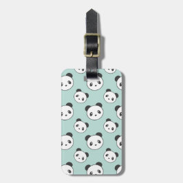 Para Maletas Etiqueta modelada panda del equipaje
