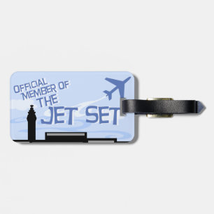 Para Maletas Etiqueta oficial del viaje del miembro de jet set