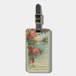 Para Maletas Etiqueta personal del equipaje del Victorian del
