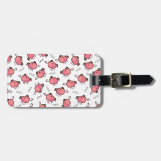 Para Maletas Etiqueta personalizada cerdos lindos del bolso de