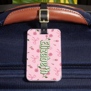Para Maletas Etiqueta Personalizada de Bolsa Escolar de Niña co