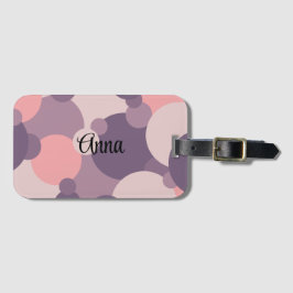 Para Maletas Etiqueta personalizada de equipaje de moléculas mo