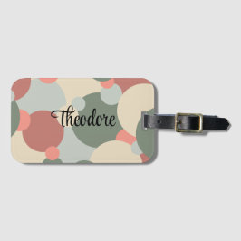 Para Maletas Etiqueta personalizada de equipaje de moléculas ro