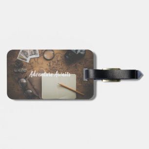Para Maletas Etiqueta personalizada del equipaje de la aventura