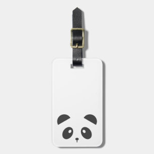Para Maletas Etiqueta personalizada del equipaje de la panda