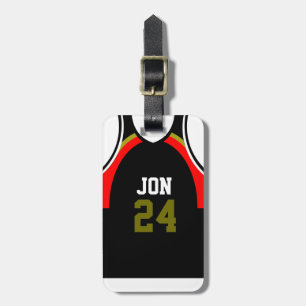 Para Maletas Etiqueta personalizada del equipaje del jersey del