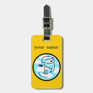 Para Maletas Etiqueta personalizada retra #3 del equipaje del