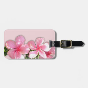 Para Maletas Etiqueta portaequipajes de las flores hawaianas de